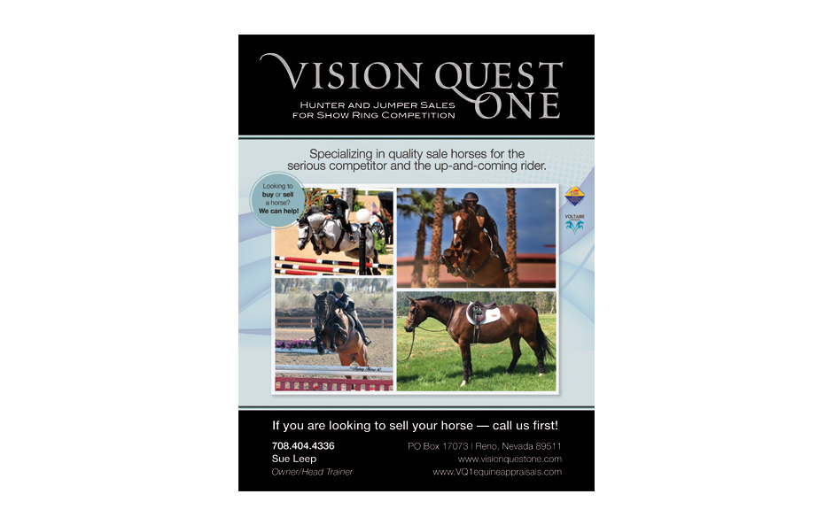 Vision Quest One Ad