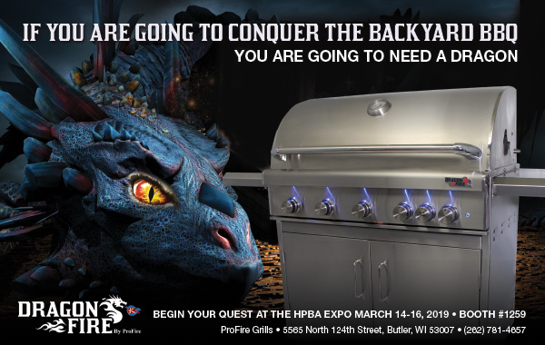 Dragon Fire Grill Print Ad